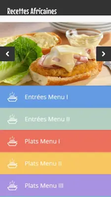 Recettes Africaines android App screenshot 2